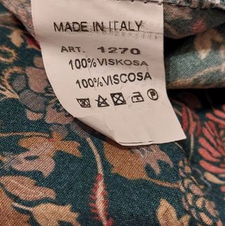 Vestido largo estampado floral