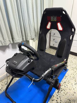 Pack Silla, Volante y Soporte TV Next Level Racing