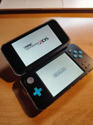 Nintendo New 2DS XL Negra/Azul