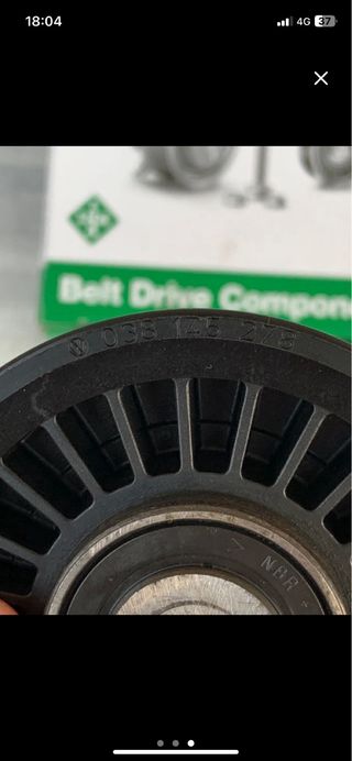 Rodillo Polea Correa Poli V Audi A4 B5 B6 1.9 TDI