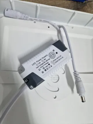 Lámpara LED Panel Cuadrada Blanca