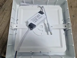 Lámpara LED Panel Cuadrada Blanca