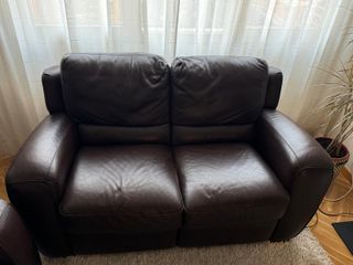 Sofás Natuzzi de piel con relax