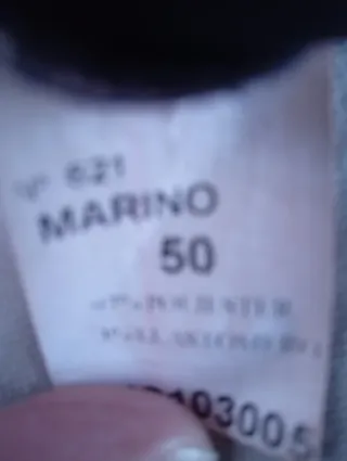 Pantalón de señora azul