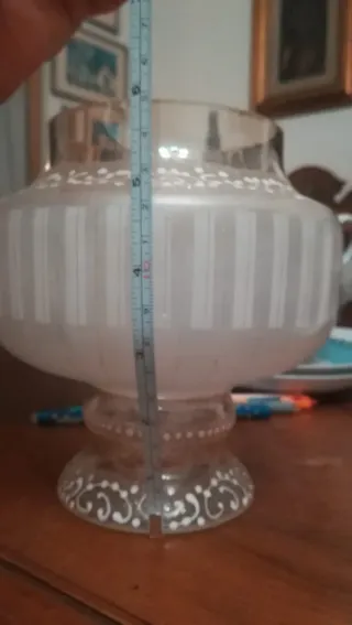 4 Paralumi Vetro Murano - Bianco