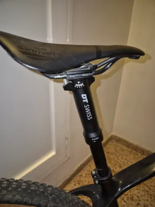 Bicicleta Montaña Carbono Rígida