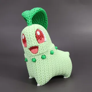 Figura 3D Chikorita