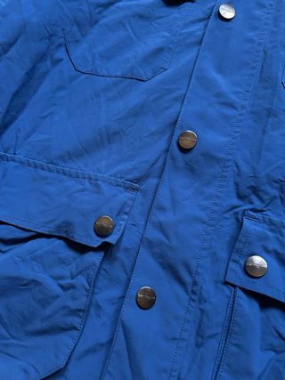 Chaqueta Carhartt Azul Capucha Vintage Chubasquero