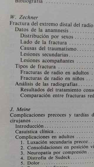 Fracturas del Extremo Distal del Radio