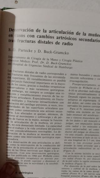 Fracturas del Extremo Distal del Radio