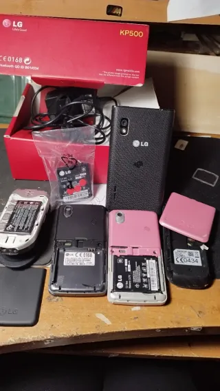 Lotto LG e Motorola rosa e argento