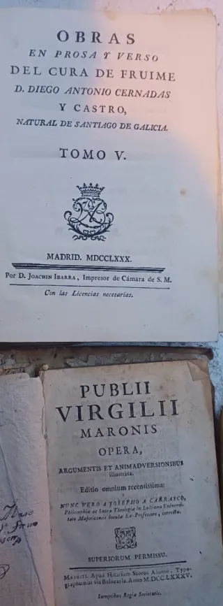 6 LIBROS DE PERGAMINO ANTIGUOS