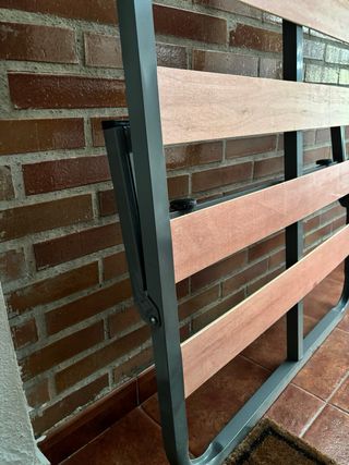 Somier 1.90x0.90m con patas plegables