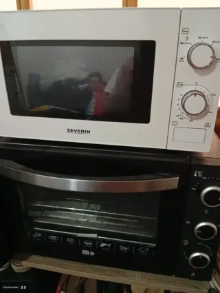 Microondas Severin y Horno Tostador