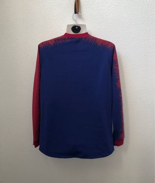 Sudadera FC Barcelona Nike Azul y Roja