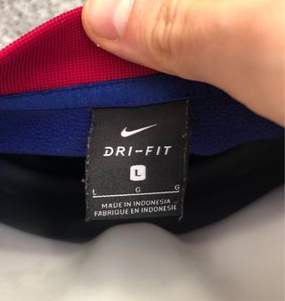 Sudadera FC Barcelona Nike Azul y Roja