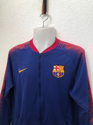 Sudadera FC Barcelona Nike Azul y Roja