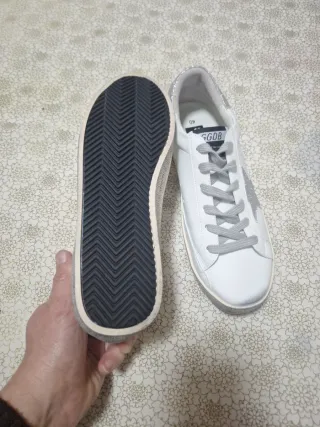 Zapatillas Golden Goose Superstar Blancas y Platea