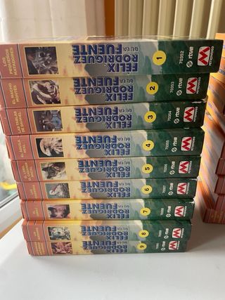 Colección Félix Rodríguez de la Fuente VHS. Nuevo