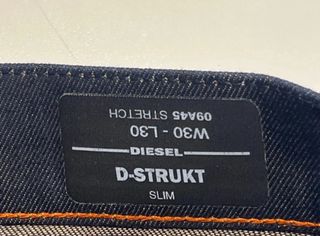 Diesel D-Strukt Jeans Blu Slim Fit