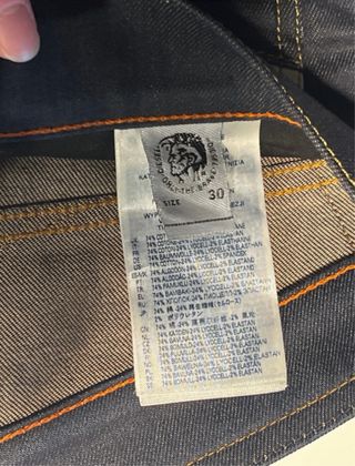 Diesel D-Strukt Jeans Blu Slim Fit