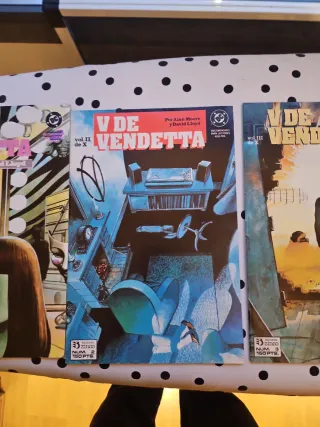 V de vendeta de alan moore 1ª edición