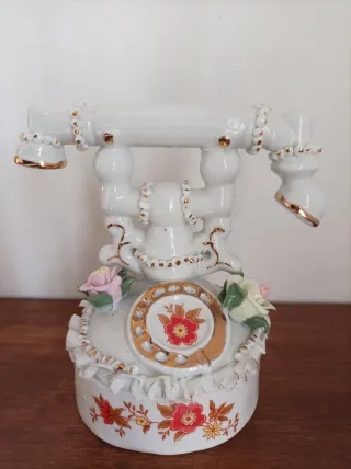 Teléfono Porcelana Vintage