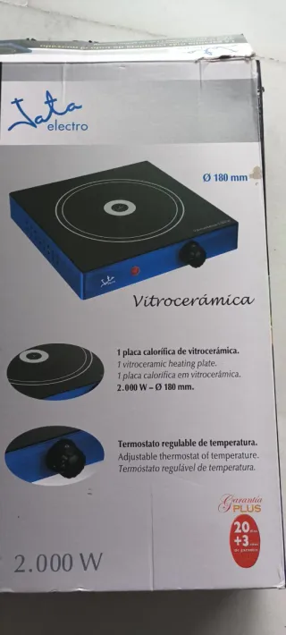 Vitrocerámica Portátil 2000W