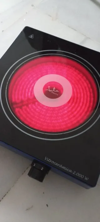 Vitrocerámica Portátil 2000W