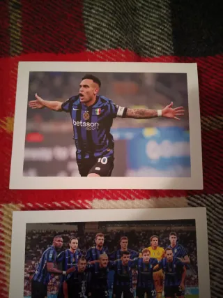 Calcio: 2 figurine Inter