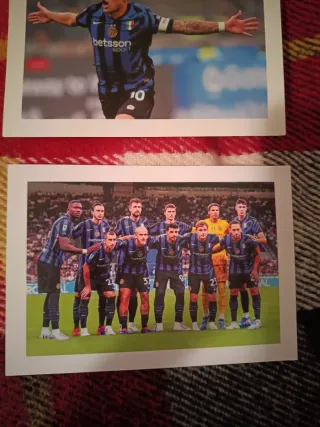 Calcio: 2 figurine Inter