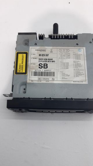 SISTEMA AUDIO / RADIO CD CHEVROLET LACETTI