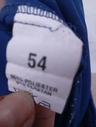 Pantalón de señora azul