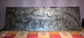 Cuadro Vidrio 180x60cm San Fermín