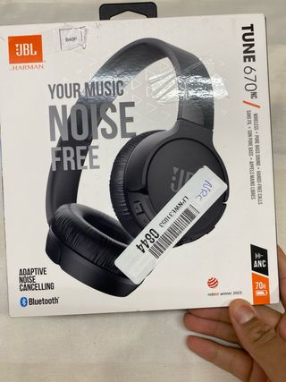 JBL Auriculares Tune 670 NC, auriculares