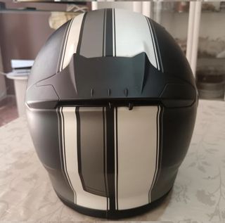 Casco Moto Shoei NXR Negro/Blanco