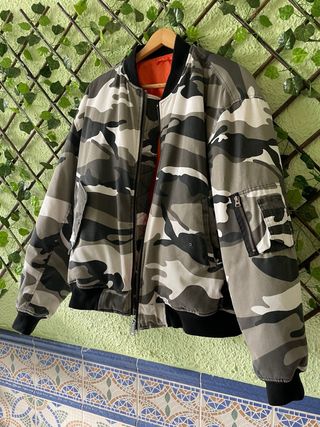 Chaqueta Bomber Camuflaje Militar