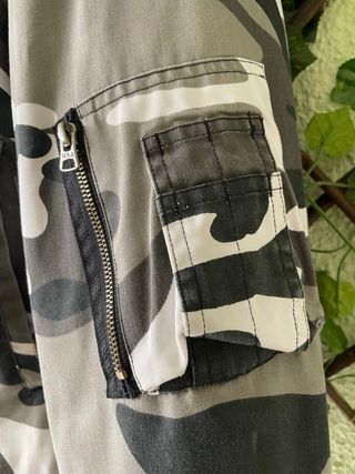 Chaqueta Bomber Camuflaje Militar