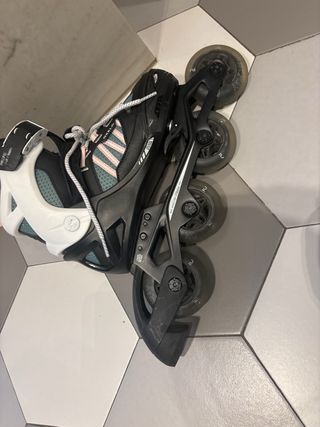 Lote Patines en Línea 4 Ruedas mas portecciones