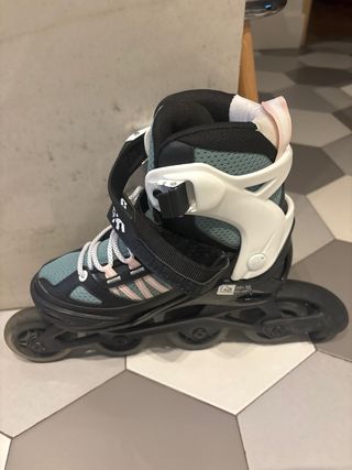 Lote Patines en Línea 4 Ruedas mas portecciones