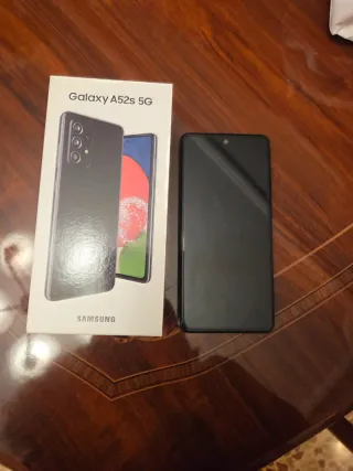 Samsung Galaxy A52s 5G Negro + Fundas