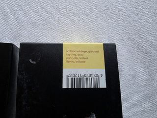 Llavero Euro Acero Brillante