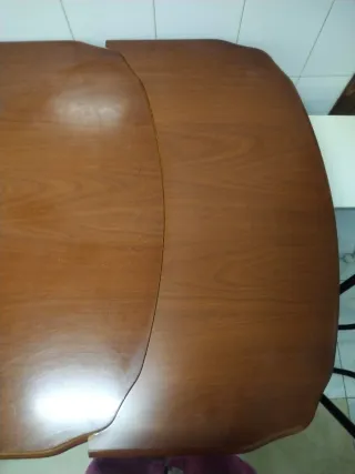 Mesa de madera extensible