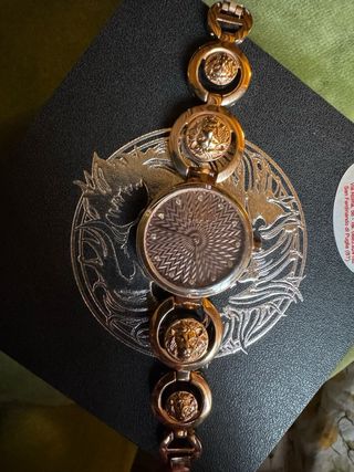 Reloj Versus Versace Dorado y Burdeos Mujer