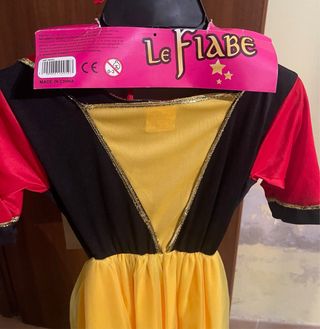 Vestito Carnevale Bambina Biancaneve