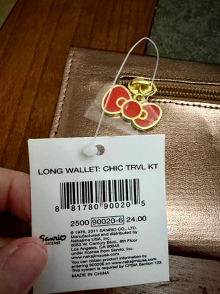 Borsa e portafogli Hello Kitty