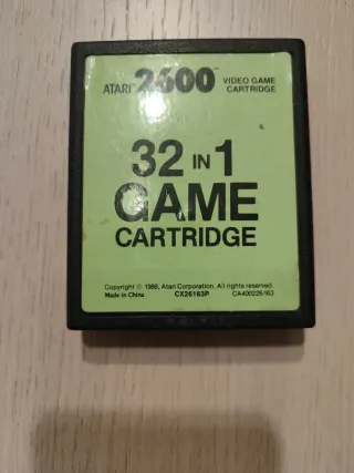 Cartucho Atari 2600 32 en 1