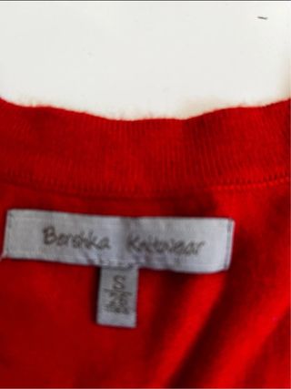 Chaleco Bershka Rojo