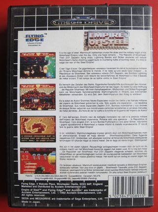Empire of Steel MEGA DRIVE Sega PAL con caja