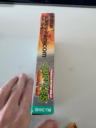 Turtles in Time Nintendo Super Famicom SFC Jap